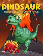 Dinosaur Activity Book And Coloring for Kids