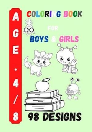 Coloring Book for Boys and Girls