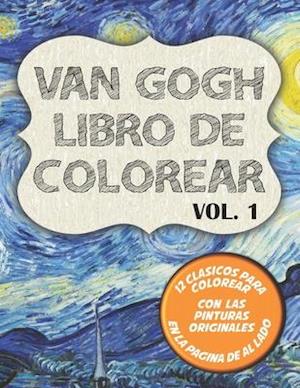 Van Gogh Libro de colorear Vol. 1