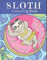 Sloth Colouring Book