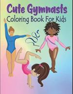 Cute Gymnasts Coloring Book For Kids