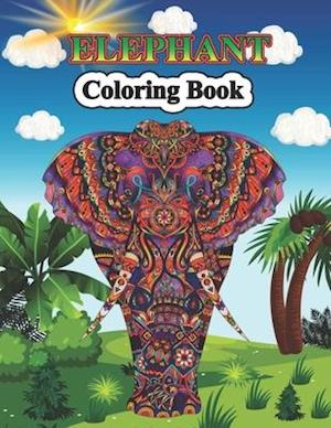 Elephant Coloring Book