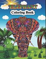 Elephant Coloring Book