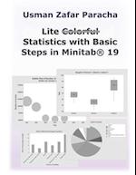 Lite Statistics with Basic Steps in Minitab(R) 19