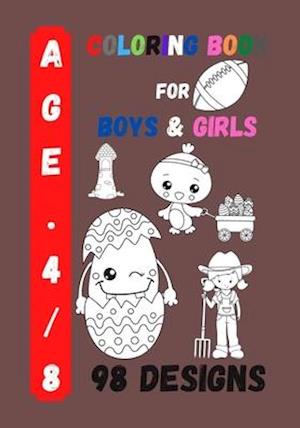 Coloring Book for Boys and Girls