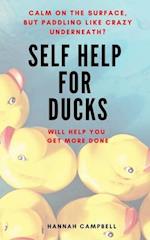 Self Help For Ducks: Calm On The Surface - But Paddling Like Crazy Underneath - Get More Done 