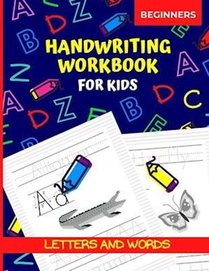 Handwriting Workbook for Kids Beginners