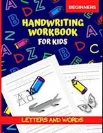 Handwriting Workbook for Kids Beginners