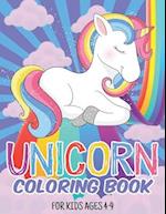 Unicorn Coloring Book For Kids Ages 4-9