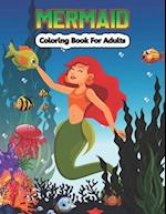 Mermaid Coloring Book for Adults