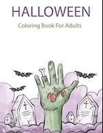 Halloween Coloring Book for Adults: Coloring Book with Beautiful Flowers, Adorable Animals, Spooky Characters, and Relaxing Fall Designs 