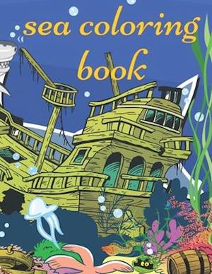 Sea Coloring Book