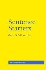 Sentence Starters: Over 14,000 entries! 