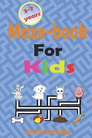 Maze-book for Kids - 3-7 Years