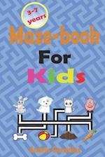 Maze-book for Kids - 3-7 Years