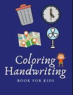 Things Coloring and Handwriting Book