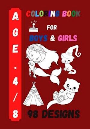 Coloring Book for Boys and Girls