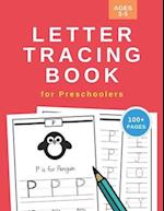 Letter Tracing Book for Preschoolers: Handwriting Practice Workbook for Kids Ages 3-5 | 110 Pages | Large 8.5" x 11" 