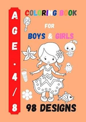 Coloring Book for Boys and Girls