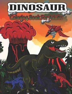 Dinosaur Coloring Book for Adults