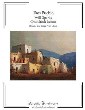 Taos Pueblo Cross Stitch Pattern - Will Sparks