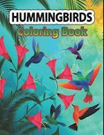 Hummingbirds Coloring Book