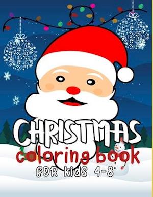 Christmas Coloring Book for Kids 4-8