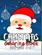 Christmas Coloring Book for Kids 4-8