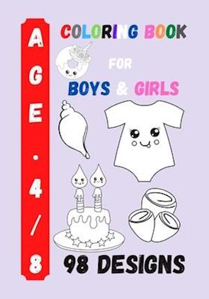 Coloring Book for Boys and Girls