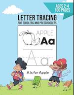 Letter Tracing for Toddlers and Preschoolers ages 2-4