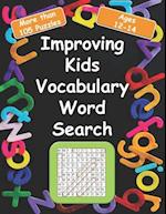 Improving kids vocabulary Word Search Ages 12-14