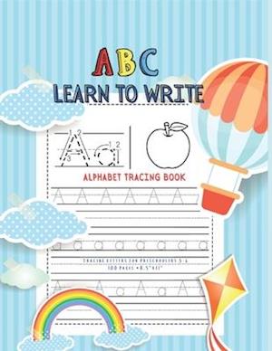 Learn To Write Tracing Letters For Preschoolers 3-6