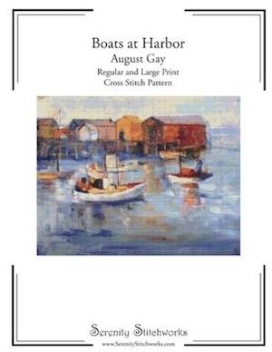 Boats at Harbor Cross Stitch Pattern - August Gay