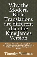 Why the Modern Bible Translations are different than the King James Version