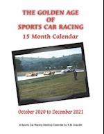 Golden Age of Sports Car Racing 15 Month Calendar