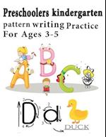 Preschoolers kindergarten pattern writing Practice For Ages 3-5