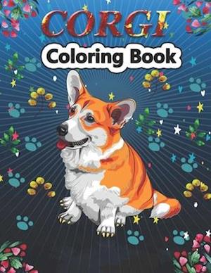 Corgi Coloring Book