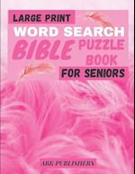 Large Print Bible Word Search Book For Seniors