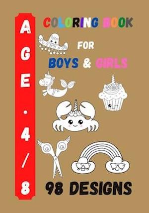 Coloring Book for Boys and Girls