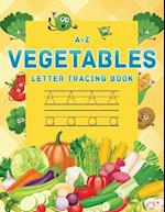 A-Z Vegetables Letter Tracing Book