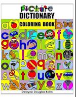 Picture Dictionary Coloring Book