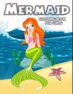 Mermaid Coloring Book For Girls 6-12