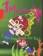 Mermaids Coloring Book for Kids