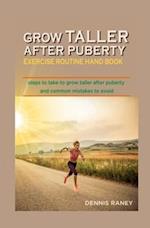 Grow Taller After Puberty Exercise Routine Hand Book