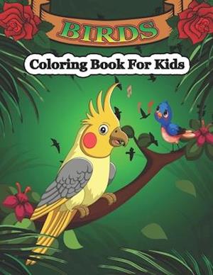 Birds Coloring Book for Kids