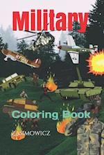 Military : Coloring Book 