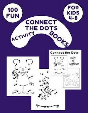 100 Fun Connect The Dots Activity Books For kids 4-8