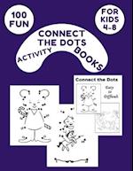 100 Fun Connect The Dots Activity Books For kids 4-8