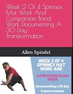 Week 2 Of 4 Spinnex Mat Work And Companion Band Work Documenting A 30 Day Transformation