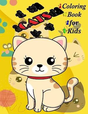 Cats Coloring Book for Kids